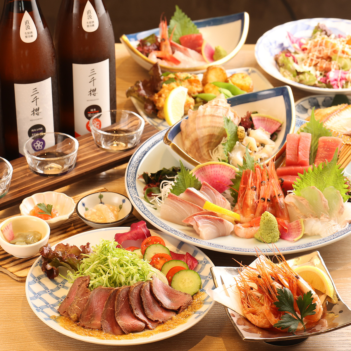 知床直送の旬魚と銘酒を味わう贅沢時間