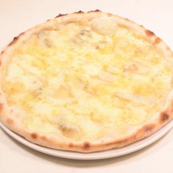 Gorgonzola and honey pizza