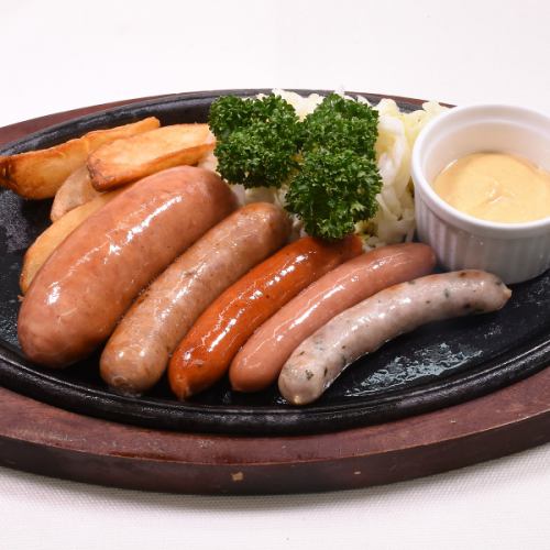 Danya original sausage platter (for 2-3 people)