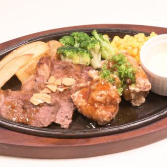 Cut Sirloin Steak & Chicken Nanban