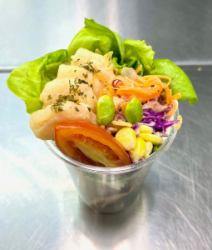 wrap salad shrimp chili