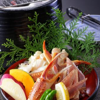 かにすき・焼かに【洛香洲~らくコース~】 全6品 4980円