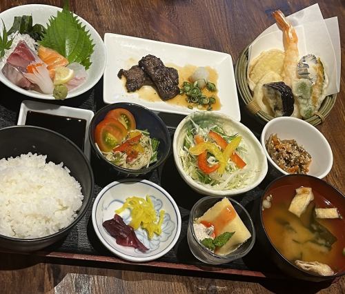 新鮮な魚介を使用☆心満たされるランチタイムを!