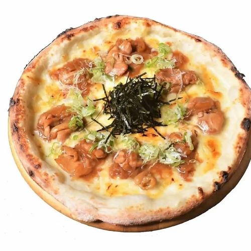 照り焼きチキンのピッツァ