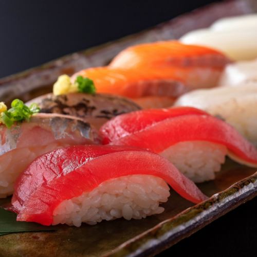 我们引以自豪的正宗江户前寿司！