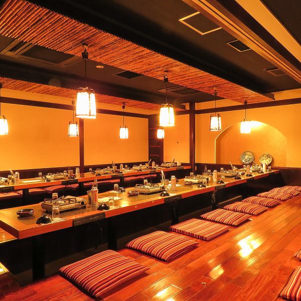 [Accommodates up to 95 people] We can prepare seats to suit the number of people and purpose, including a tatami room with a sunken kotatsu.It can be used for a variety of occasions, including welcome parties, farewell parties, corporate banquets, reunions, and after-parties.Please feel free to contact us regarding banquets with a large number of people.