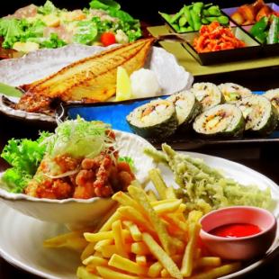 推荐用于派对后聚会等场合。[休闲套餐] 含畅饮 4,000日元（含税）