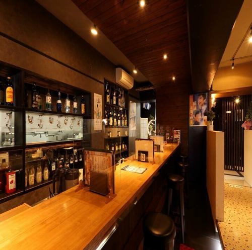 カウンター席も充実♪
