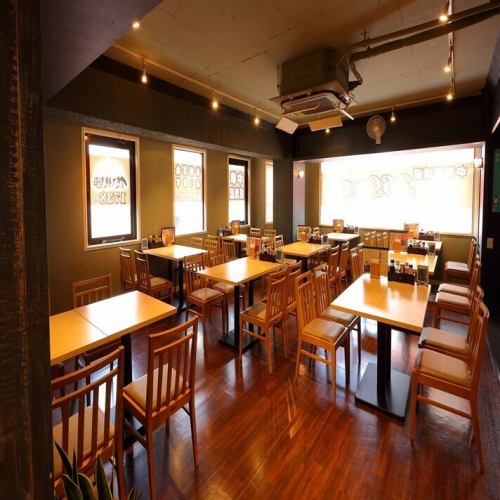 広々とした店内!最大85名までご予約可能!宴会など団体のご予約も受け付けております!!