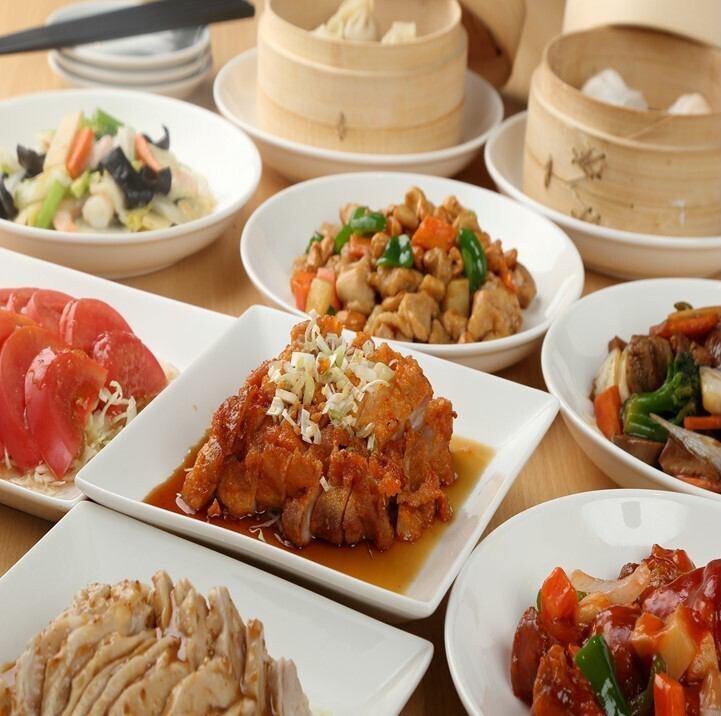 中華料理食べ放題！個室も完備のためご宴会に最適！