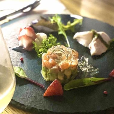 Xmas Lunch Corse【食前&食後の2ドリンク付き!全7品!クリスマスの華やかコース】12月8日~12月26日期間限定