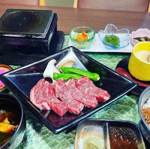 知多牛ロースステーキ御膳