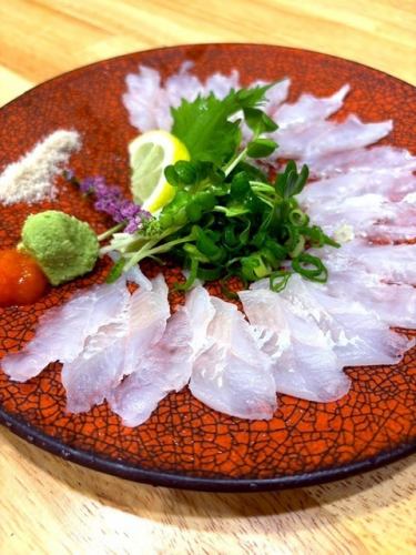 広島名物地穴子刺身