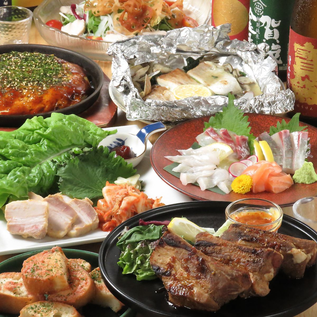 Course meals start from 4,000 yen! Ichigoichisho's course meals are excellent in both quality and quantity.