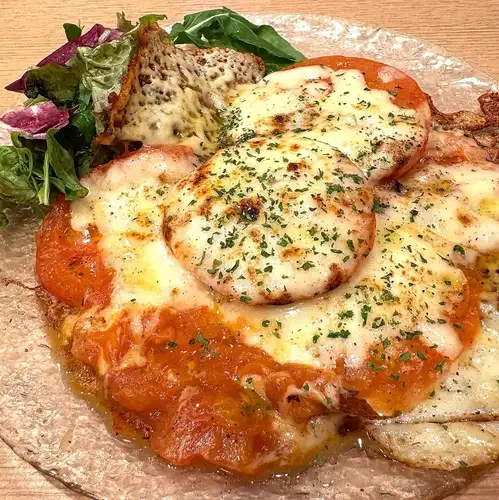 Baked Tomato and Cheese