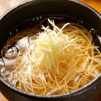 鶏がら にゅうめん