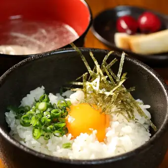 白いたまごのTKG（たまごかけごはん）