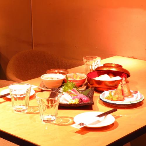 <p>There are many proud menus such as sashimi and obanzai !! On the 1st floor, regular users are GOOD ◎ You can enjoy a private space on the 2nd floor ♪♪</p>