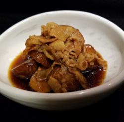 Teriyaki simmered new potatoes