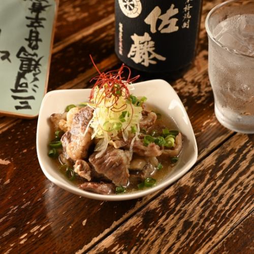 牛スジの塩煮込み