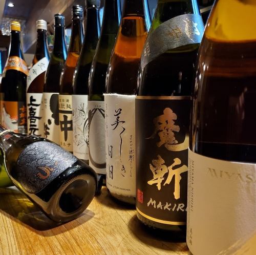 【日替わり】【週替わり】季節に応じたバラエティー豊かな日本酒◎