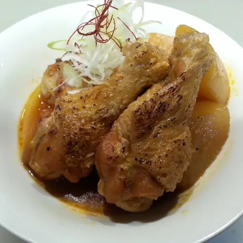 辣雞翅和白蘿蔔