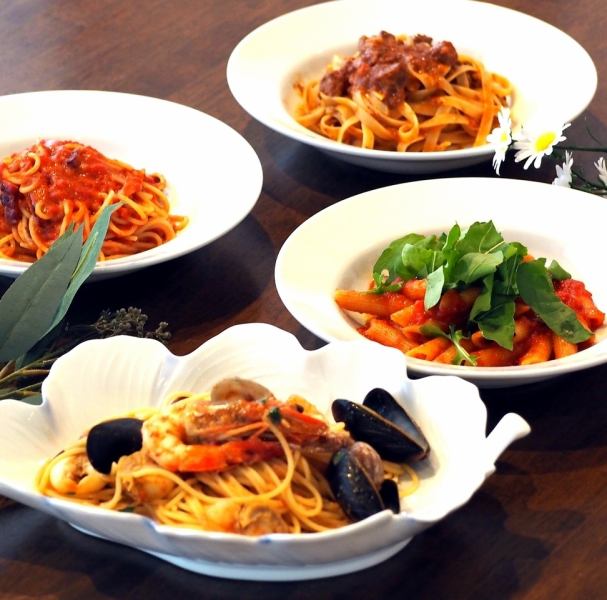 ◆Pasta course◆5 dishes 2,750 yen You can enjoy it just like the course by ordering the main dish♪