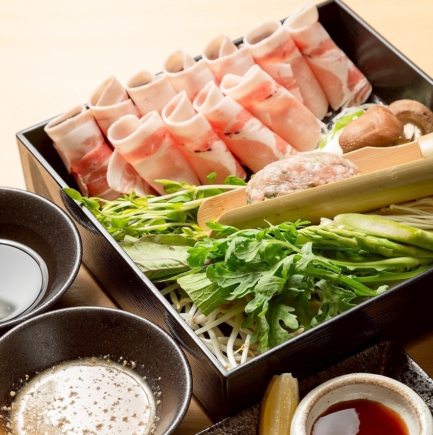 Course menu / All-you-can-drink / Shabu-shabu / Kenko Pork