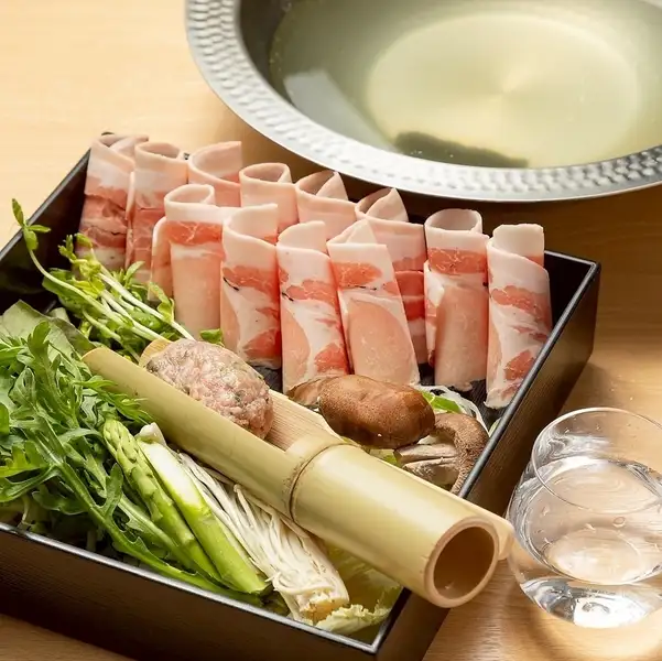 Kenko Pork [Shabu-shabu set using pork from our own farm]