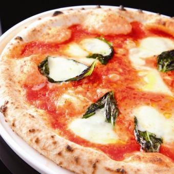 ピッツァ&パスタプラン＜全7品＞2時間飲み放題＆歌い放題付 4500円