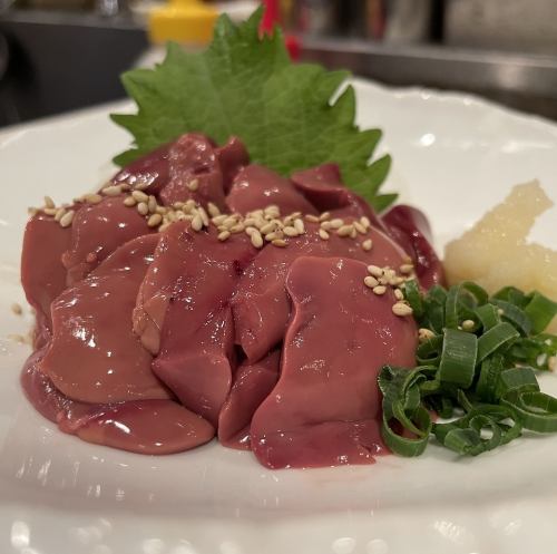 名古屋コーチンのフォアグラレバ刺し