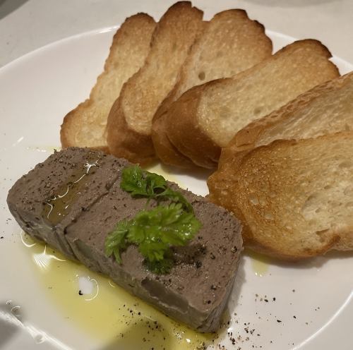 地鶏の大人なレバーパテ バケット付