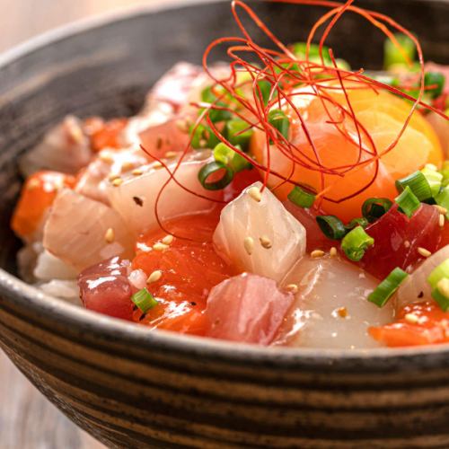 Salted seafood yukhoe bowl