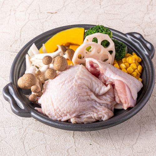 桜姫鶏と旬野菜