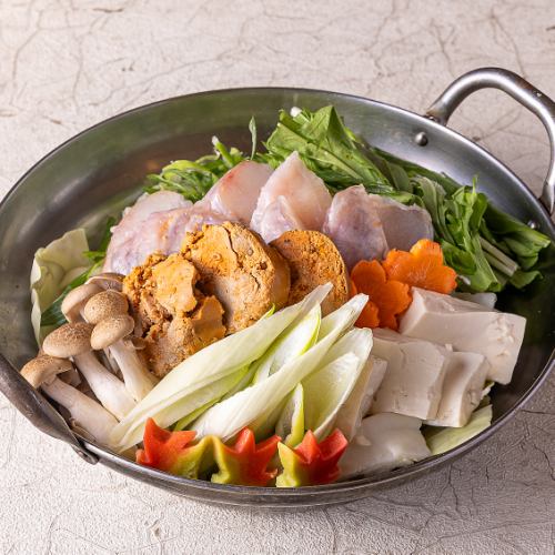 あんこう鍋 醤油仕立て