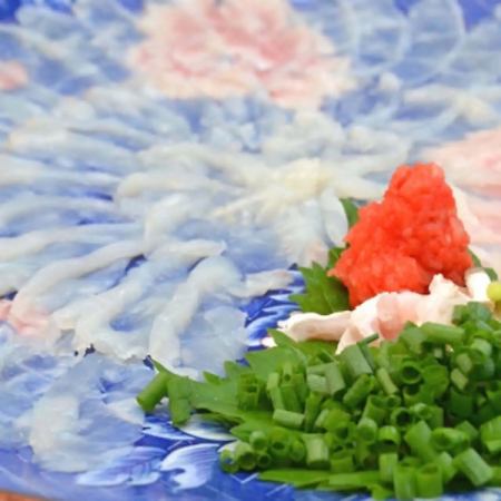 銘々盛り◎【ふぐ懐石】前菜~〆までふぐを楽しめる 8品 20,000円 3時間飲み放題 -個室席確約-
