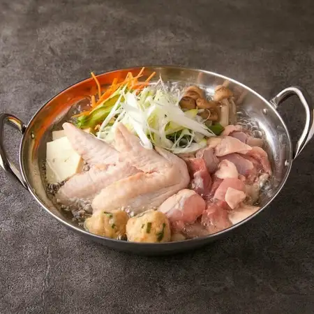 桜姫鶏の水炊き