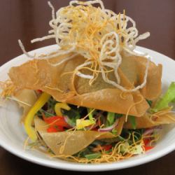 crispy dome salad