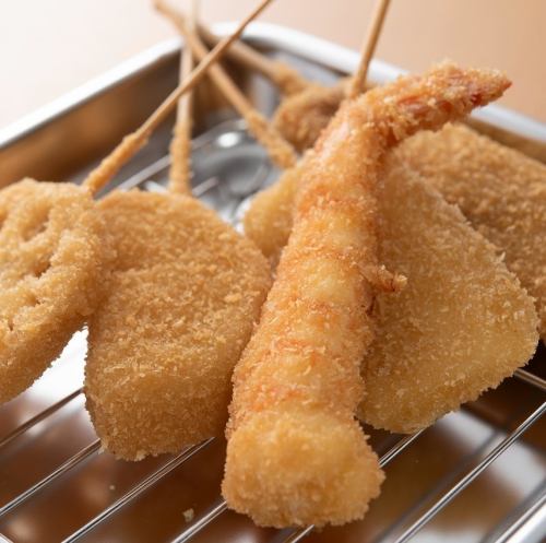 串かつ盛り合わせ5種