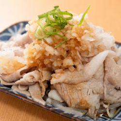 肉にらもやしポン酢