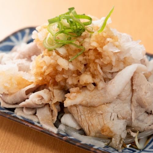 肉にらもやしポン酢