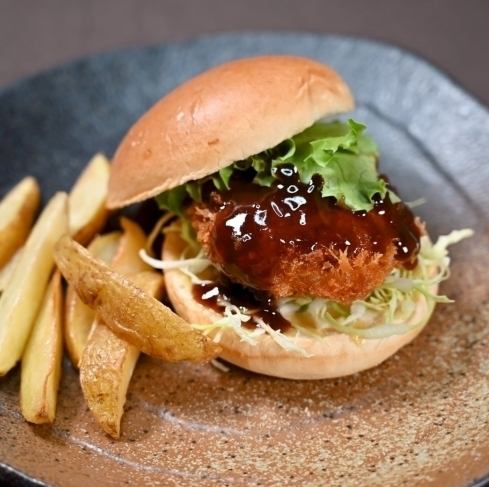 メンチカツバーガーランチ