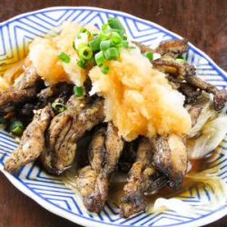 炎のせせりおろしぽん酢