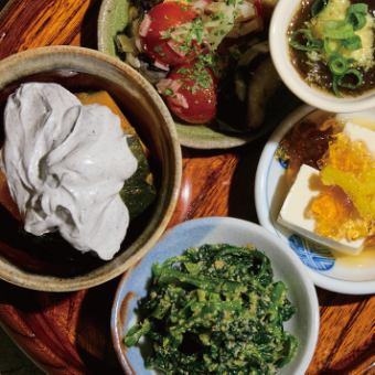 【含3小時無限暢飲】悠閒享用當季家常菜和奢華料理的“特製友場套餐”