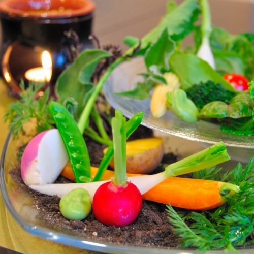 Bagna cauda 與新鮮蔬菜