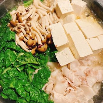 僅限冬季！清酒高湯火鍋套餐，4500日圓