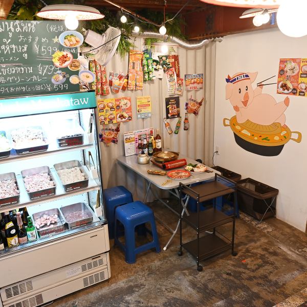 Click here to visit the Moogata Corner where you can enjoy buffet style! You can enjoy chicken, pork, vegetables, mushrooms, and more to your heart's content in 90 minutes.Be sure to check out today's specials written on the blackboard inside the store★