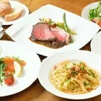 【各種宴会向け】乾杯スパークリング＆飲み放題付き　別邸スペチャーレコース