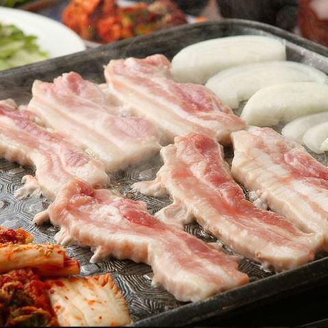 Our specialty samgyeopsal☆