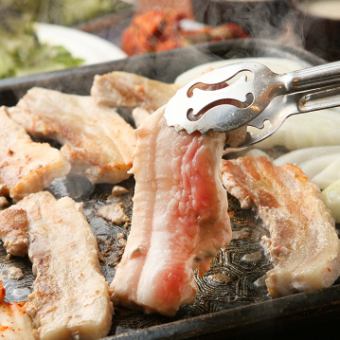 [Samgyeopsal Set] Lunch, dinner, weekends, and weekdays available anytime!